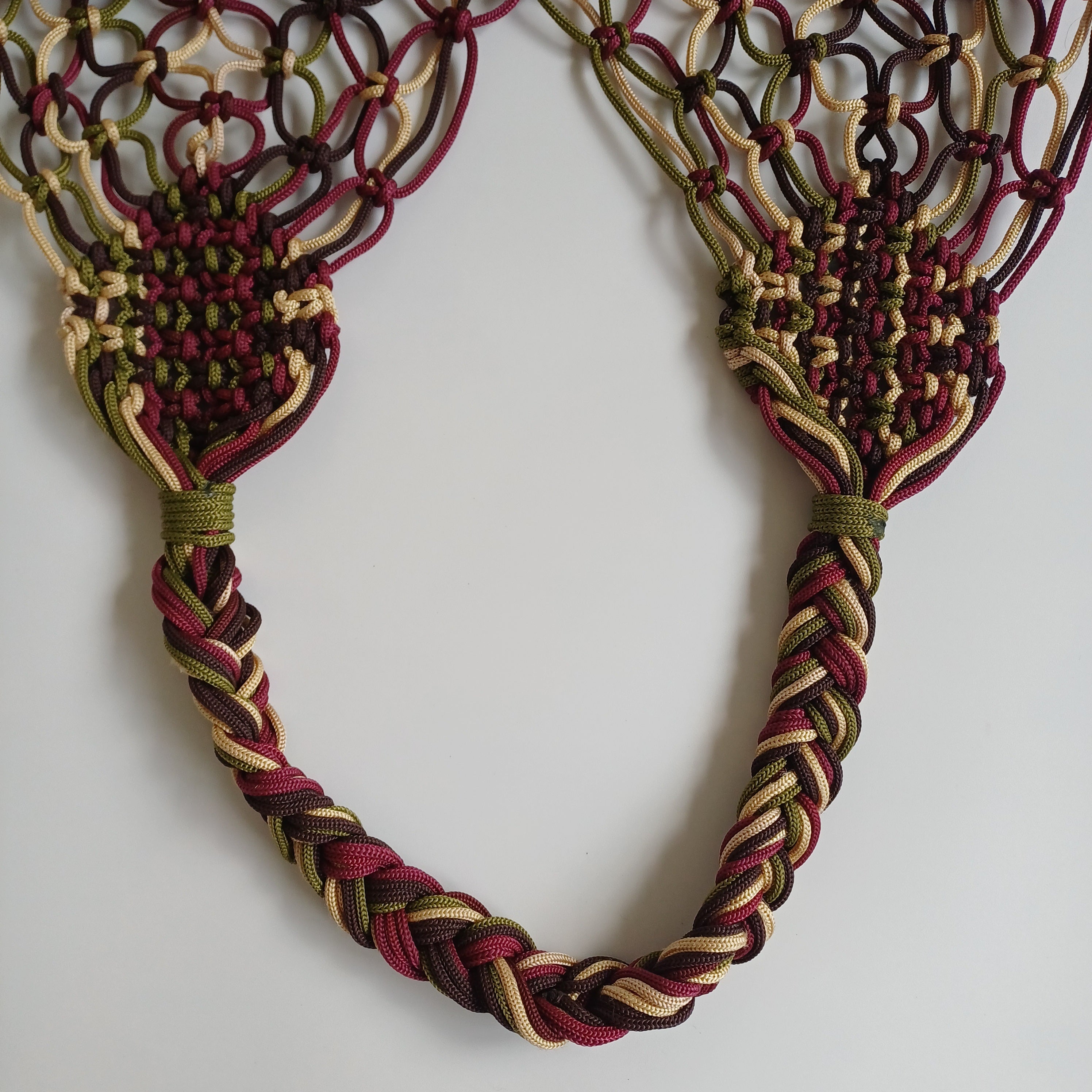 Moroccan Handmade Multicolour Crochet Tote Bag 54x37 CM