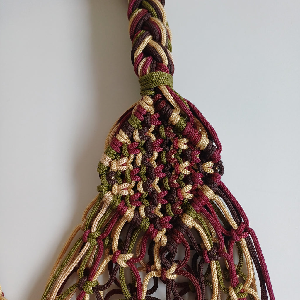 Moroccan Handmade Multicolour Crochet Tote Bag 54x37 CM