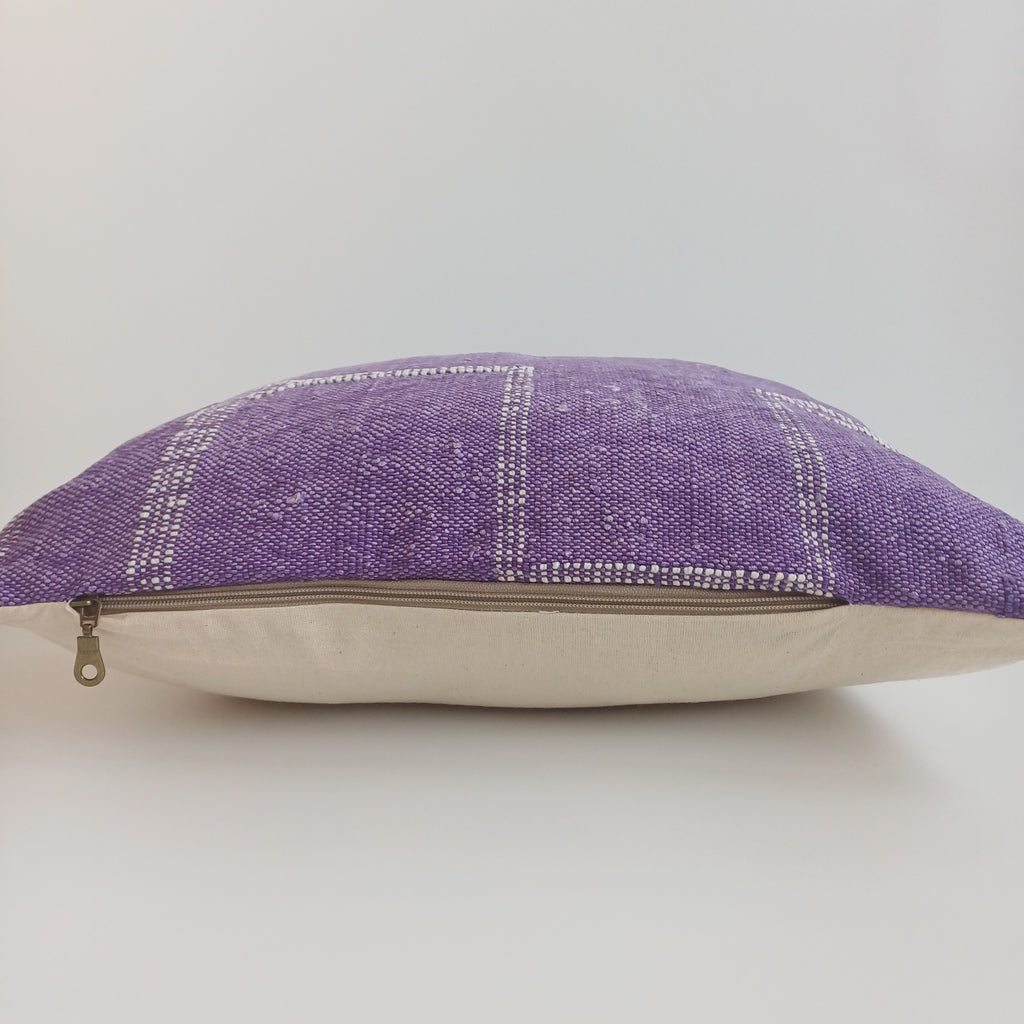 Moroccan Handmade Cactus Silk Cushion Cover 20''x20'' / 50x50 CM
