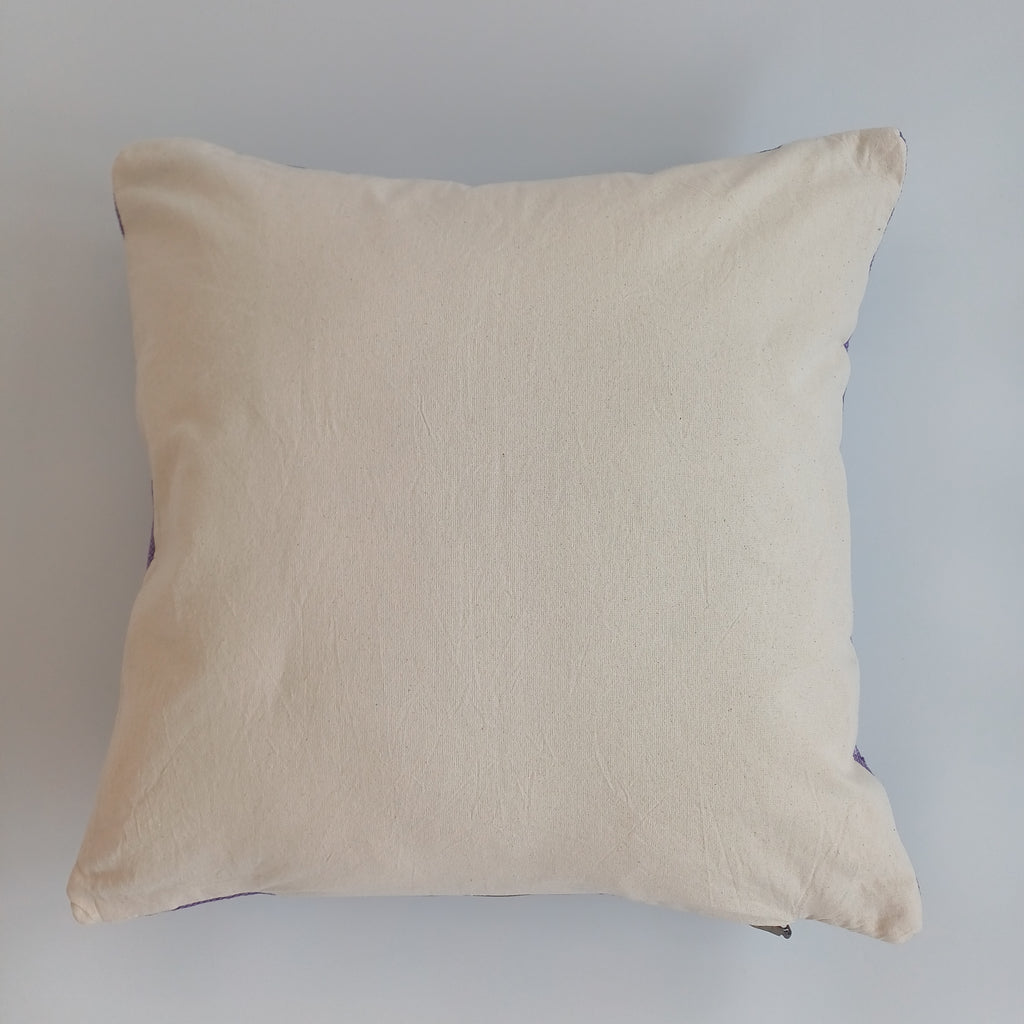 Moroccan Handmade Cactus Silk Cushion Cover 20''x20'' / 50x50 CM