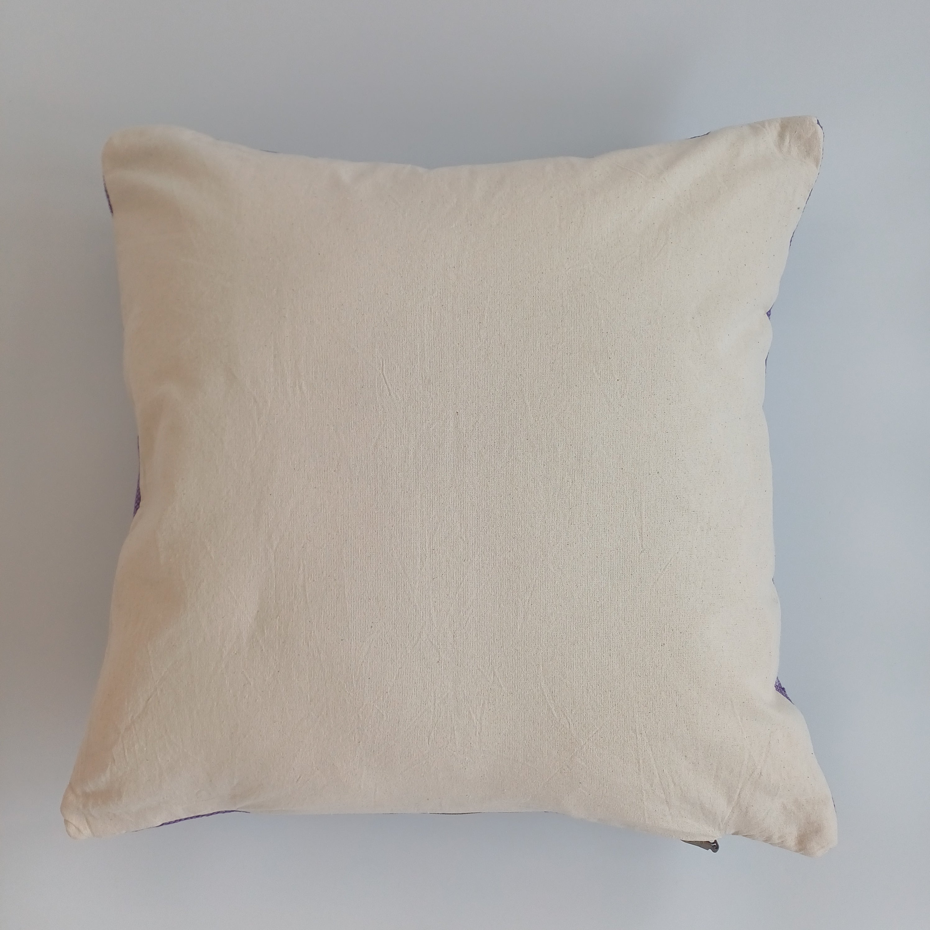 Moroccan Handmade Cactus Silk Cushion Cover 20''x20'' / 50x50 CM