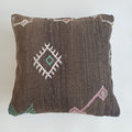 Moroccan Handmade Cactus Silk Cushion Cover 20''x20'' / 50x50 CM