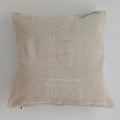 Moroccan Handmade Oatmeal Cactus Silk Cushion Cover 20''x20'' / 50x50 CM