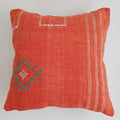 Moroccan Handmade Red Cactus Silk Cushion Cover 20''x20'' / 50x50 CM