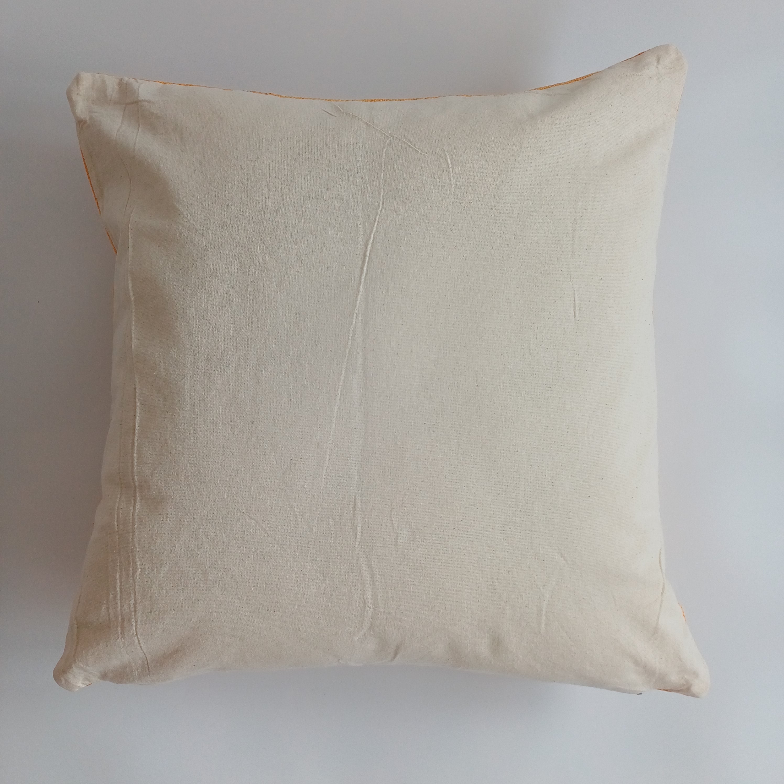 Moroccan Handmade Sunset Cactus Silk Cushion Cover 20''x20'' / 50x50 CM