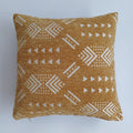 Moroccan Handmade Golden Brown Velvet Cushion Cover 16''x16'' / 40x40 CM