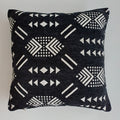 Moroccan Handmade Black Velvet Cushion Cover 16''x16'' / 40x40 CM
