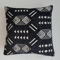 Moroccan Handmade Black Velvet Cushion Cover 16''x16'' / 40x40 CM
