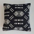 Moroccan Handmade Black Velvet Cushion Cover 16''x16'' / 40x40 CM