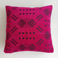 Moroccan Handmade Pink Velvet Cushion Cover 16''x16'' / 40x40 CM