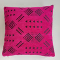 Moroccan Handmade Pink Velvet Cushion Cover 16''x16'' / 40x40 CM