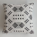 Moroccan Handmade White Velvet Cushion Cover 16''x16'' / 40x40 CM