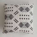 Moroccan Handmade White Velvet Cushion Cover 16''x16'' / 40x40 CM
