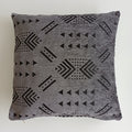 Moroccan Handmade Charcoal Velvet Cushion Cover 16''x16'' / 40x40 CM