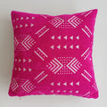 Moroccan Handmade Pink Velvet Cushion Cover 16''x16'' / 40x40 CM