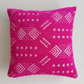 Moroccan Handmade Pink Velvet Cushion Cover 16''x16'' / 40x40 CM