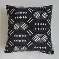 Moroccan Handmade Black Velvet Cushion Cover 20''x20'' / 50x50 CM