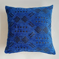 Moroccan Handmade Royal Blue Velvet Cushion Cover 20''x20'' / 50x50 CM