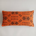 Moroccan Handmade Burnt Orange Velvet Cushion Cover 24''x12'' /  60x30 cm