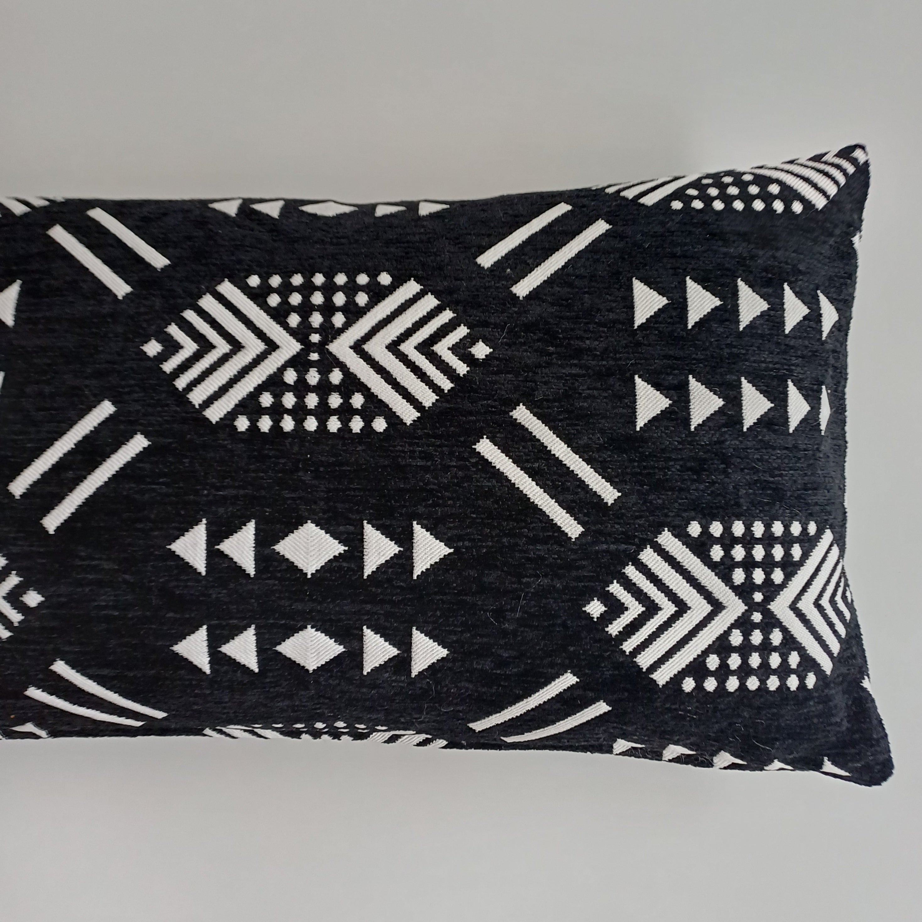 Moroccan Handmade Dark Velvet Cushion Cover 24''x12'' /  60x30 cm