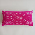Moroccan Handmade Deep Pink Velvet Cushion Cover 24''x12'' /  60x30 CM