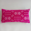 Moroccan Handmade Deep Pink Velvet Cushion Cover 24''x12'' /  60x30 CM