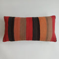 Moroccan Handmade Multicoloured Rug Cushion Cover 24''x12'' / 60x30 CM