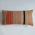 Moroccan Handmade Multicoloured Rug Cushion Cover 24''x12'' / 60x30 CM