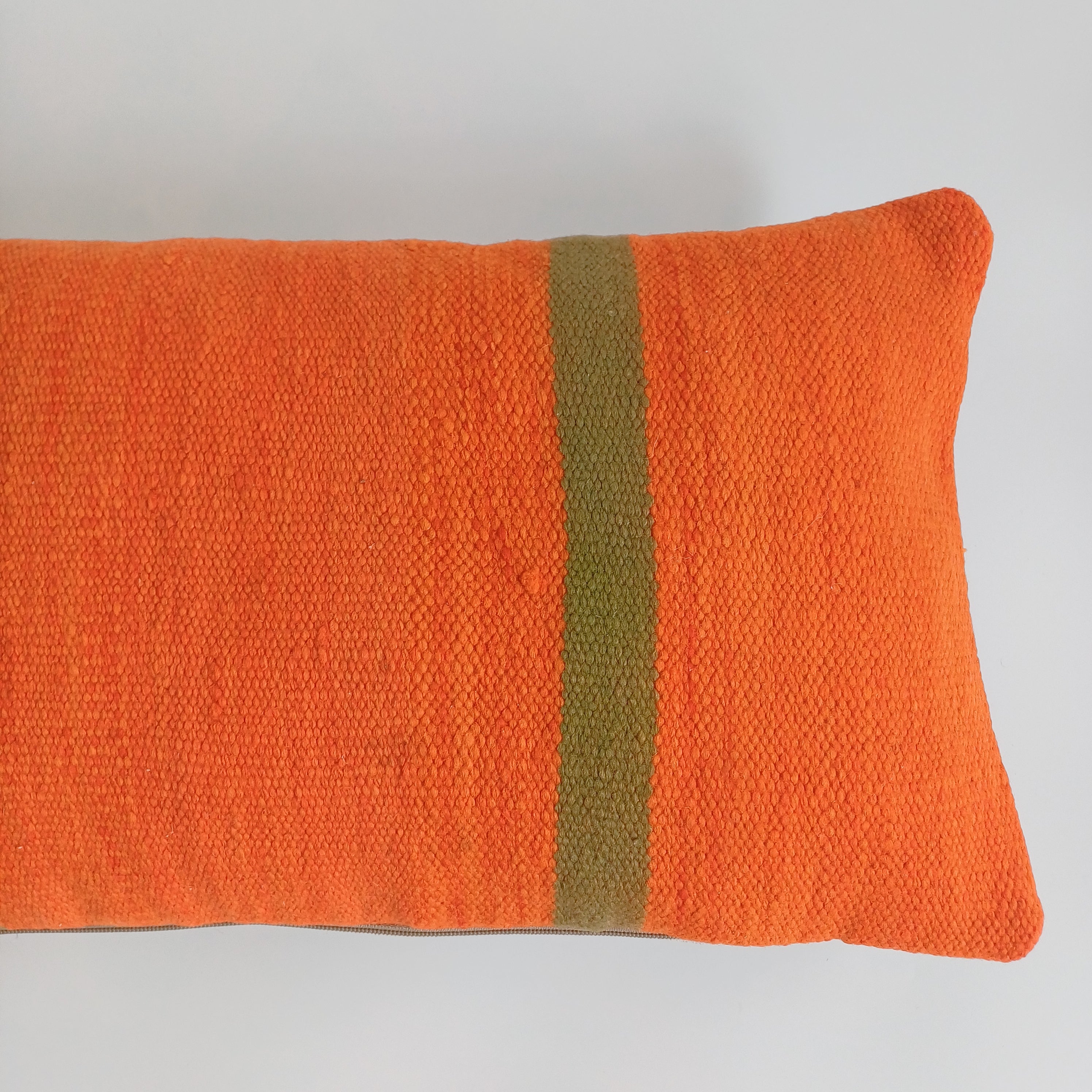 Moroccan Handmade Multicoloured Rug Cushion Cover 24''x12'' / 60x30 CM