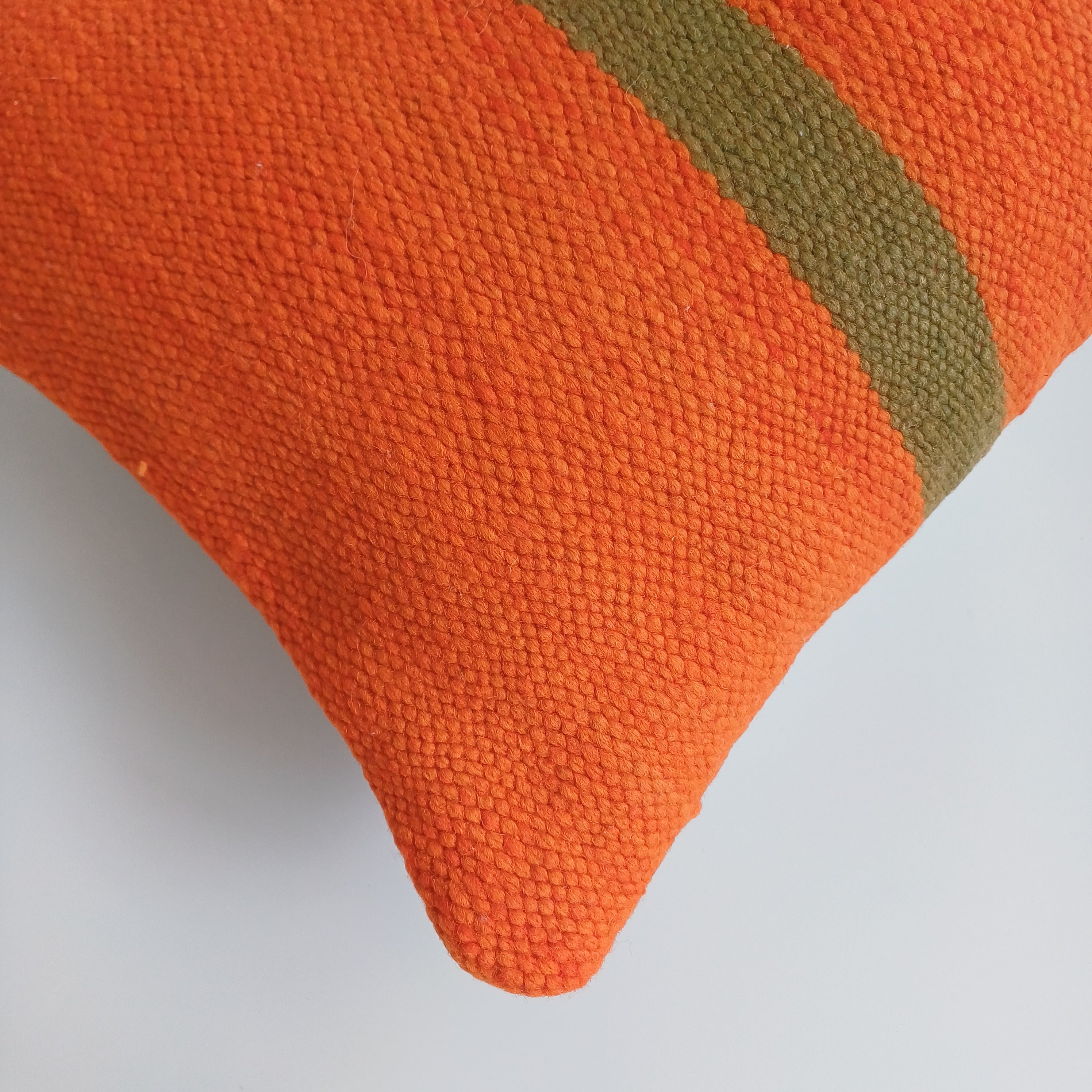 Moroccan Handmade Multicoloured Rug Cushion Cover 24''x12'' / 60x30 CM