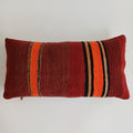 Moroccan Handmade Multicoloured Rug Cushion Cover 24''x12'' / 60x30 CM