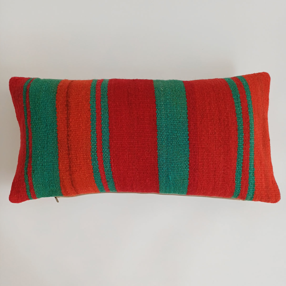 Moroccan Handmade Multicoloured Rug Cushion Cover 24''x12'' / 60x30 CM