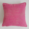 Moroccan Handmade Pink Cactus Silk Cushion Cover 16''x16'' / 40x40 CM