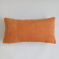 Moroccan Handmade Sunset Orange Cactus Silk Cushion Cover 24''x12'' / 60x30 CM