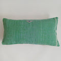 Moroccan Handmade Sage Green Cactus Silk Cushion Cover 24''x12'' / 60x30 CM