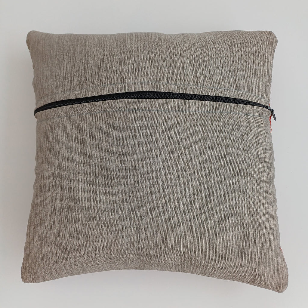 Afghan Handmade Multicoloured Cushion Cover 12''x12'' / 30x30 CM