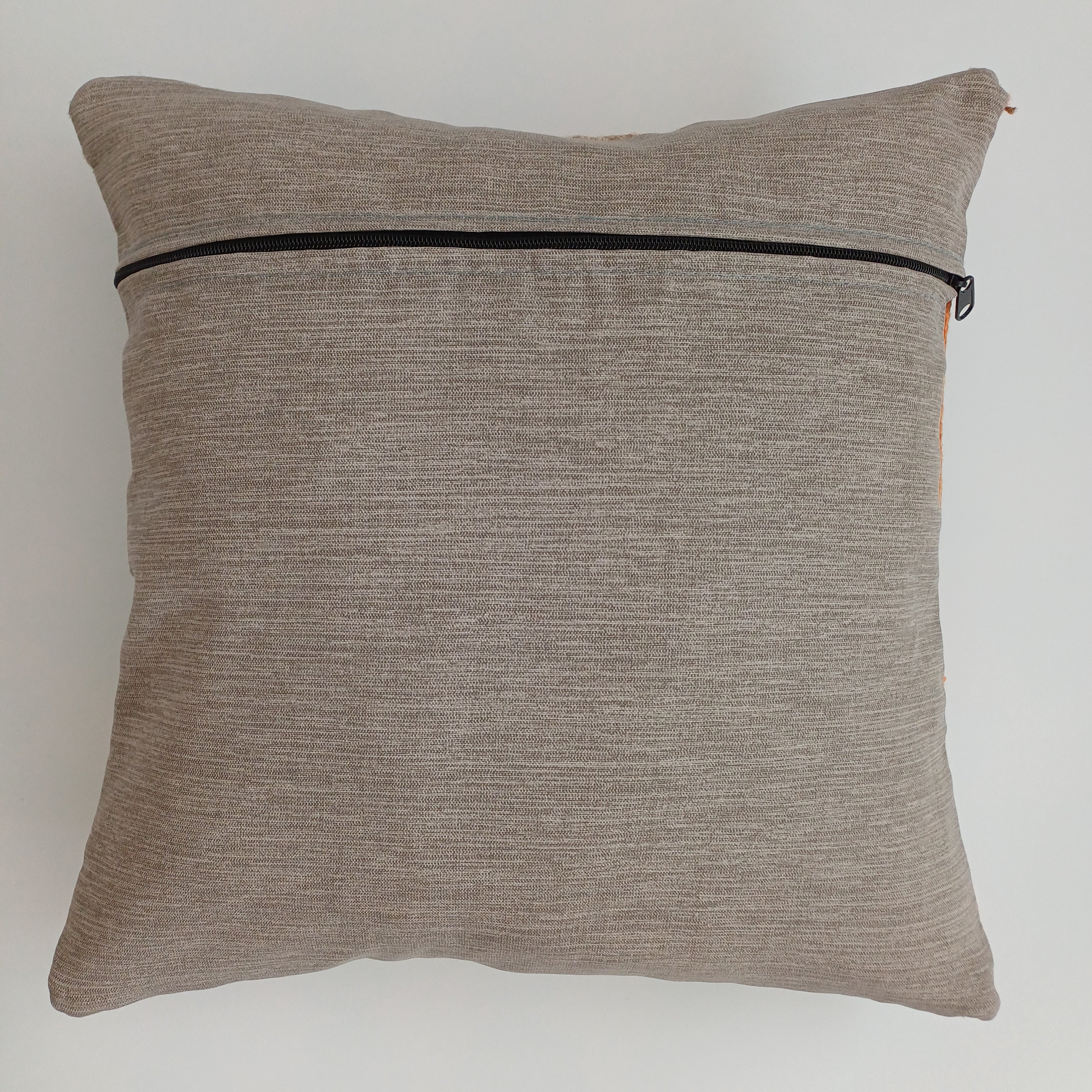 Afghan Handmade Multicoloured Kilim Cushion Cover 16''x16'' / 40x40 CM