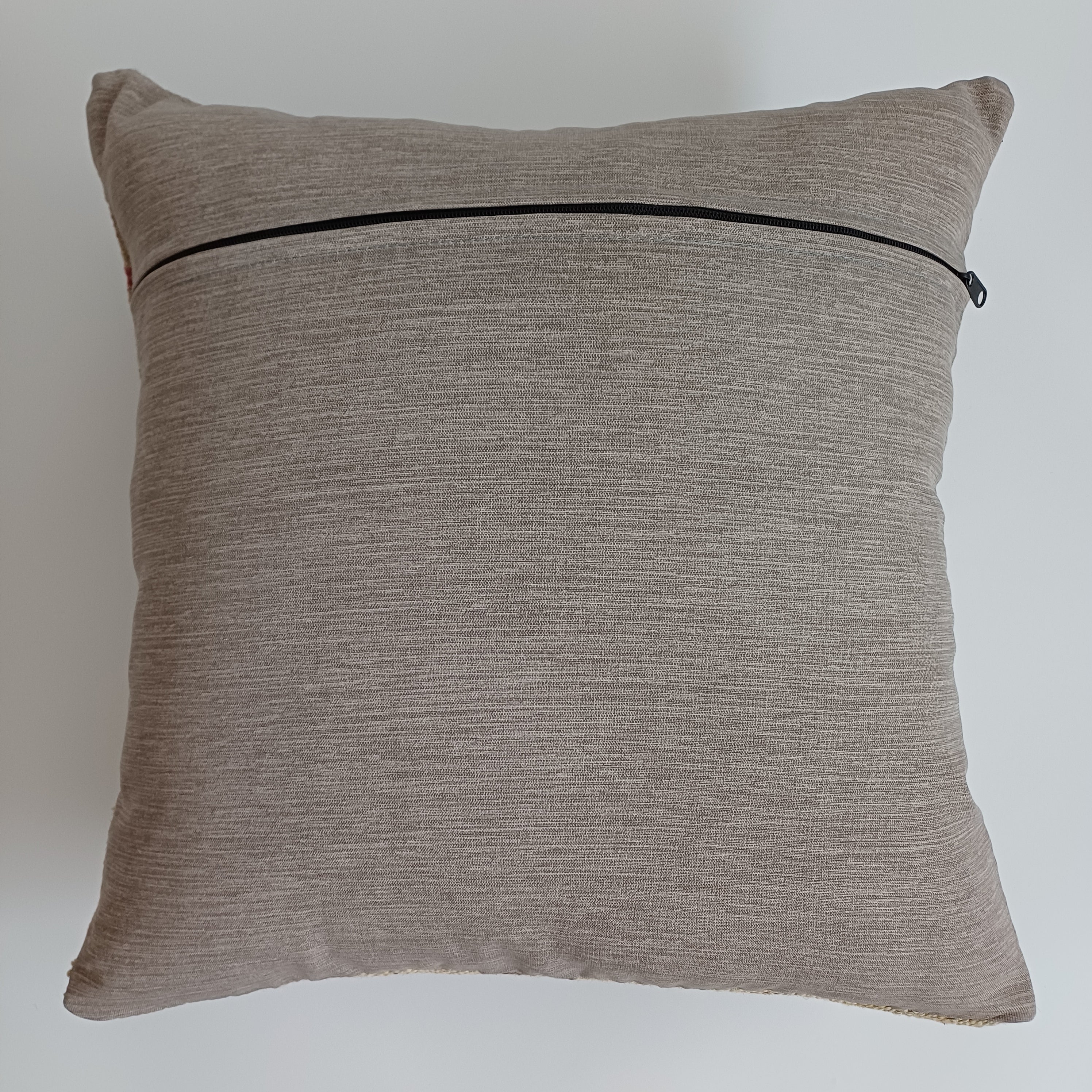 Afghan Handmade Multicoloured Kilim Cushion Cover 20''x20'' / 50x50 CM