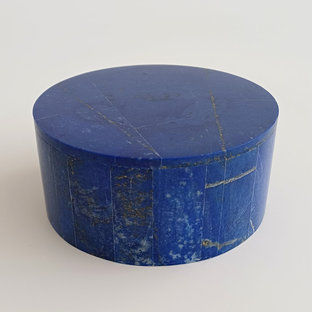 Lapis Lazuli Handmade Jewellery Box 11x11 CM