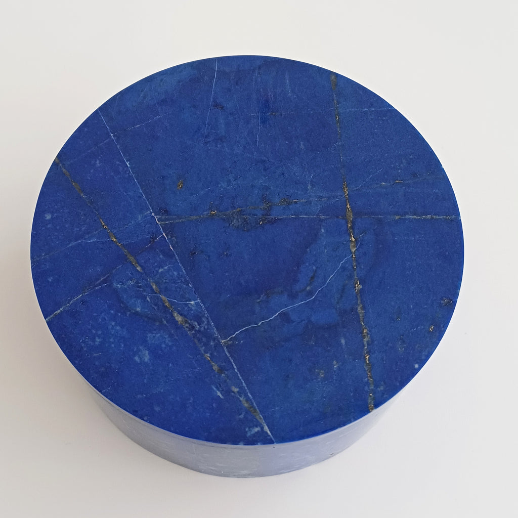 Lapis Lazuli Handmade Jewellery Box 11x11 CM