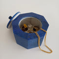 Lapis Lazuli Handmade Jewellery Box 10x10 CM