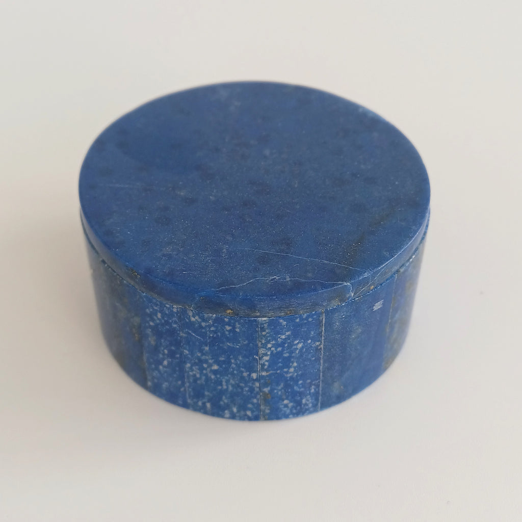 Lapis Lazuli Handmade Jewellery Box 5x5 CM