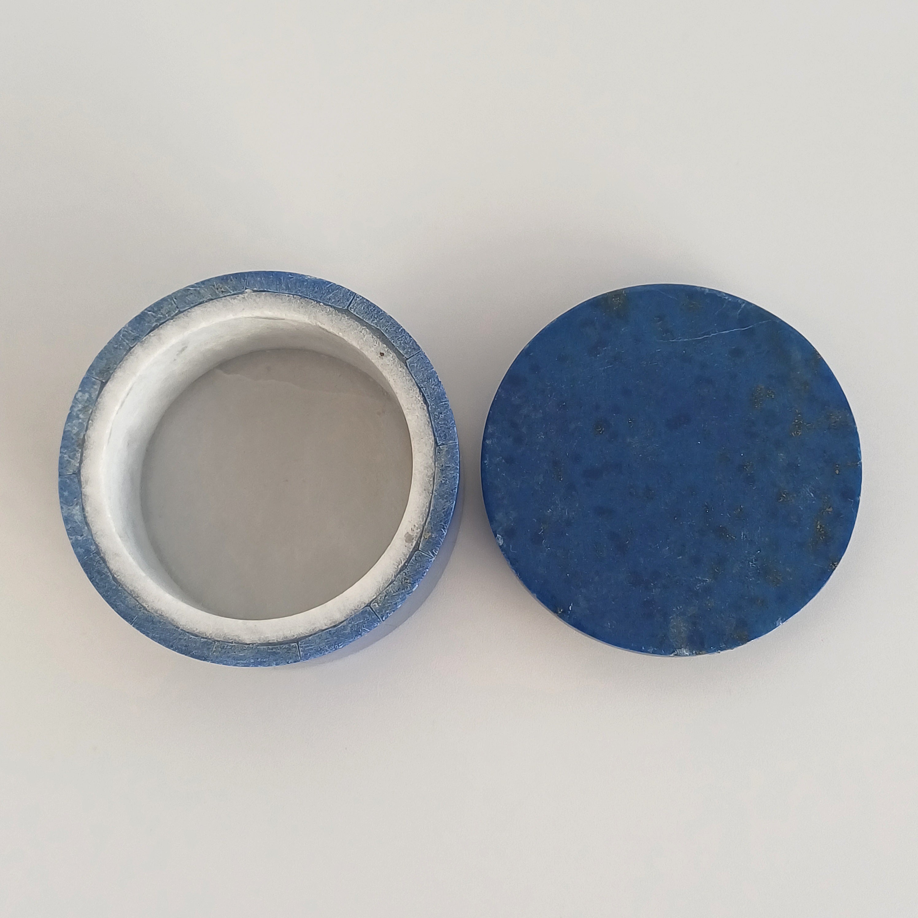 Lapis Lazuli Handmade Jewellery Box 5x5 CM