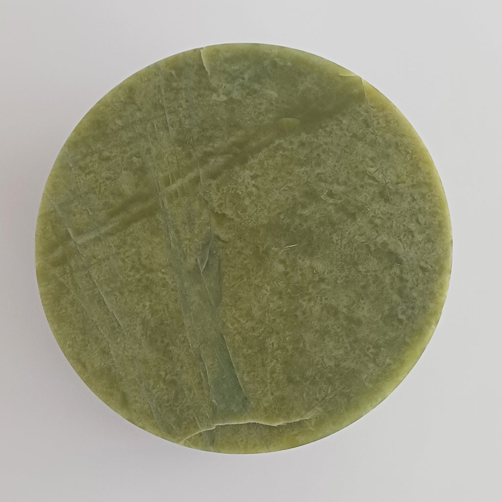 Afghan Handmade Serpentine & White Marble Jewellery Box 11.4x11.4 CM