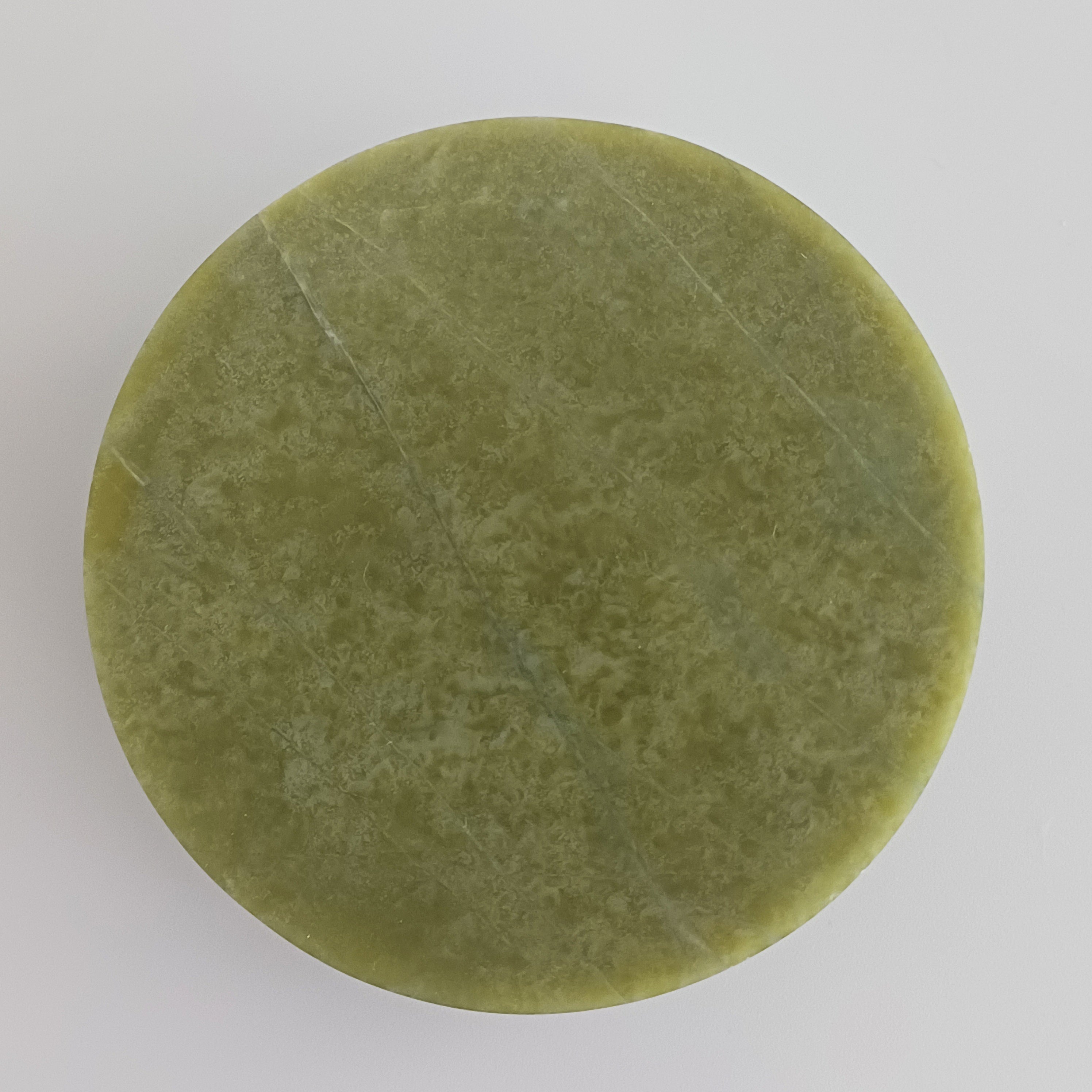 Afghan Handmade Serpentine & White Marble Jewellery Box 7.5x7.5 CM