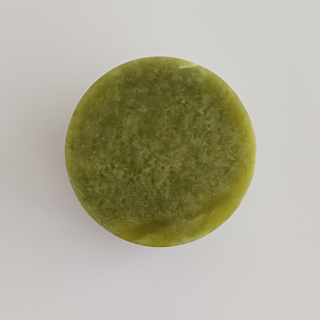 Afghan Handmade Serpentine & White Marble Jewellery Box 4.9x4.9 CM