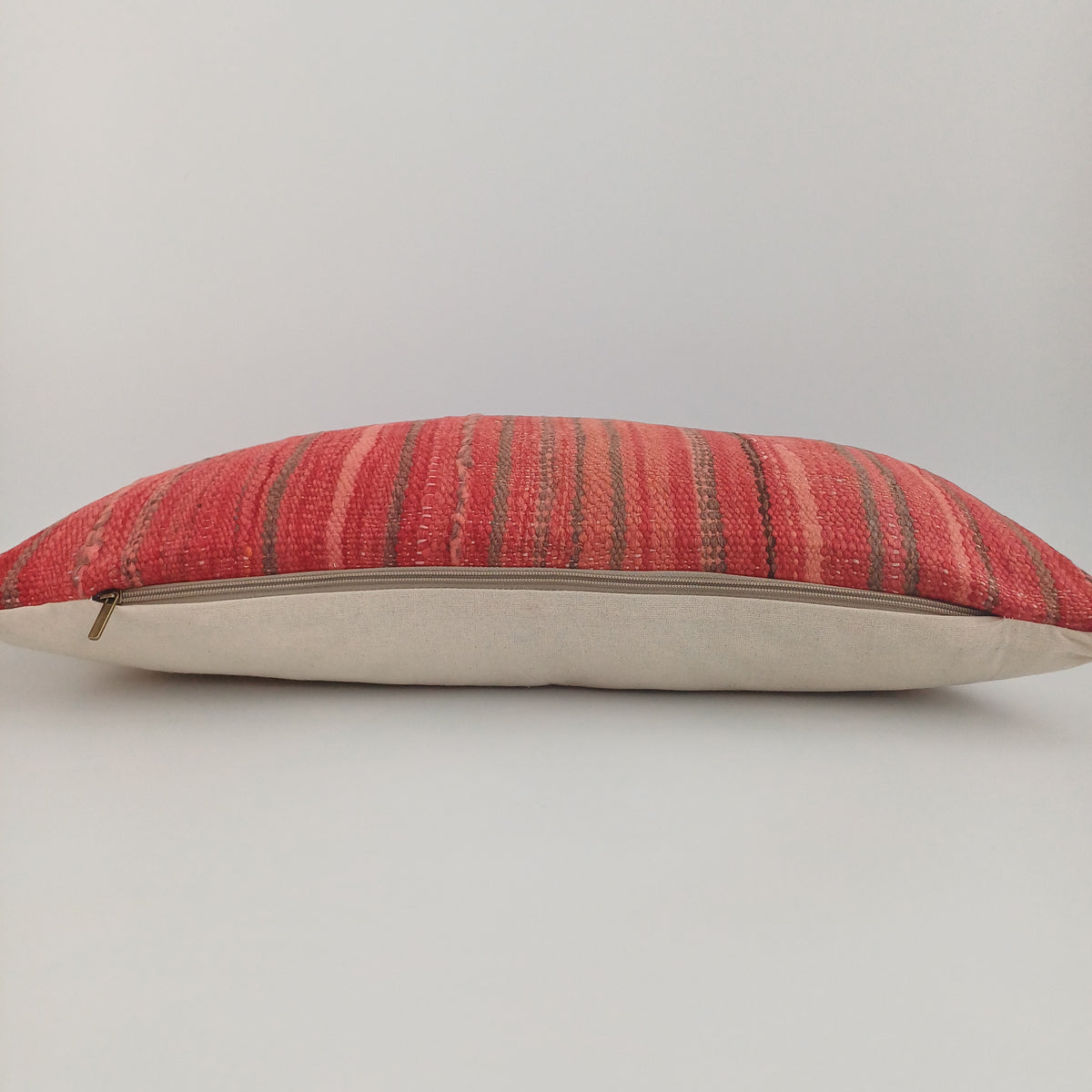 Moroccan Handmade Multicoloured Rug Cushion Cover 24''x12'' / 60x30 CM