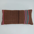 Moroccan Handmade Multicoloured Rug Cushion Cover 24''x12'' / 60x30 CM