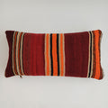 Moroccan Handmade Multicoloured Rug Cushion Cover 24''x12'' / 60x30 CM