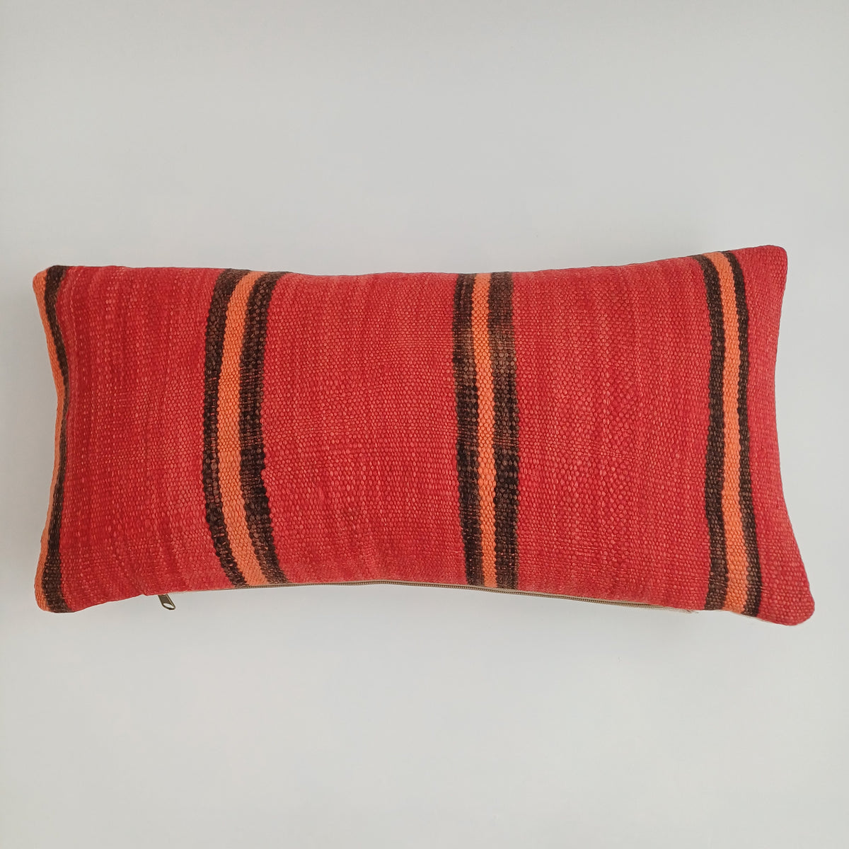 Moroccan Handmade Multicoloured Rug Cushion Cover 24''x12'' / 60x30 CM